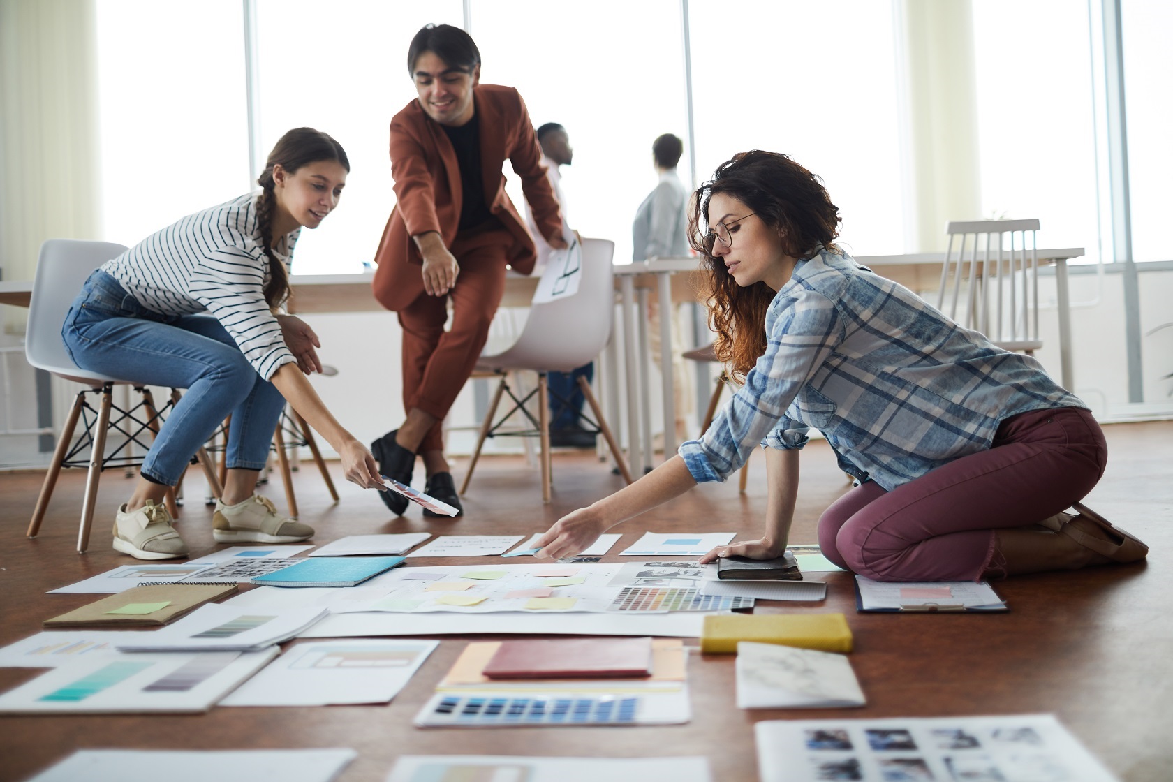 Students Planning Business Project